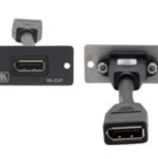 W-DP (B) Wall Plate Insert DisplayPort - Black